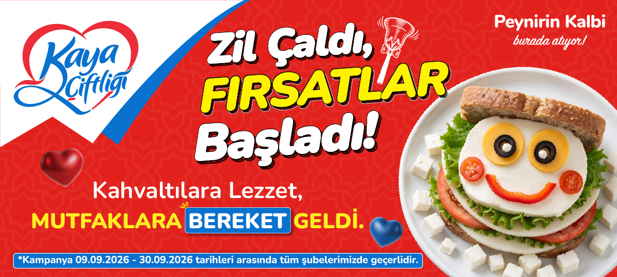 Zil Çaldı, Fırsatlar Başladı!